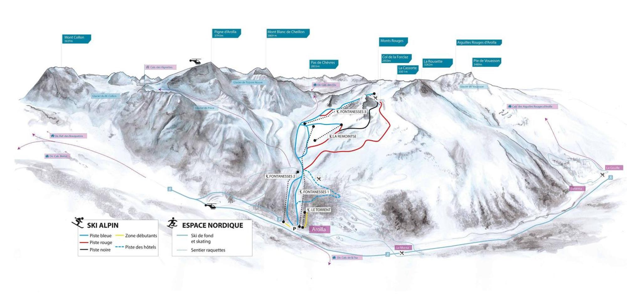 Le Panorama - Appartement 54 A Arolla Face Aux Montagnes A 150M Des Pistes Evolène Exterior foto